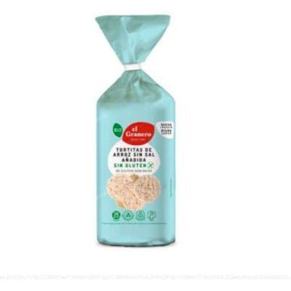 Panquecas de Arroz Integral Orgânico El Granero Sem Sal 115 gr