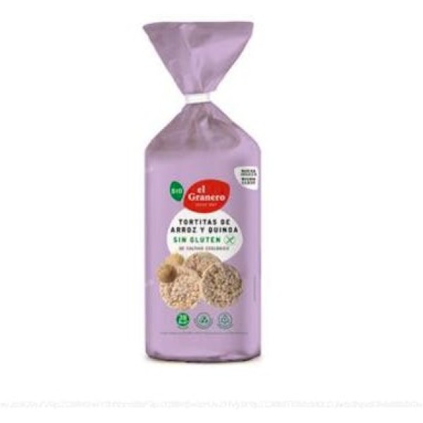 Panquecas de Arroz Integral El Granero com Quinoa 115 Gr