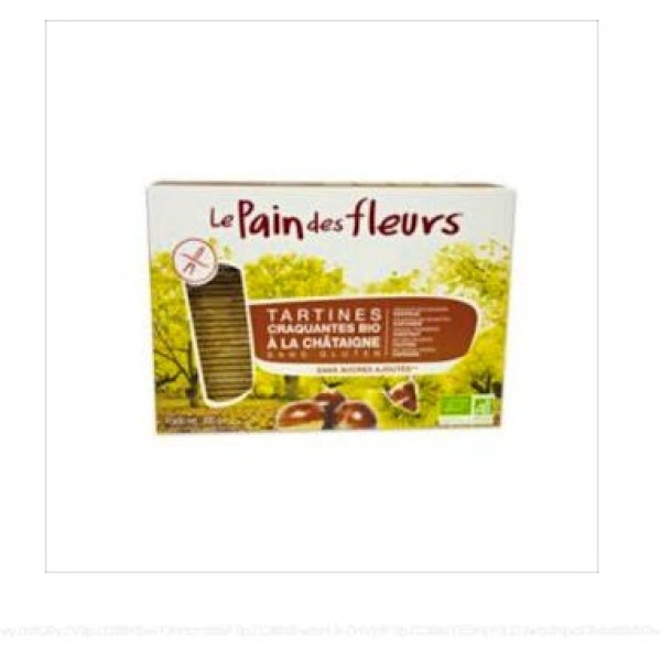 Pão Flor Le Pain Des Fleurs Com Castanha Sem Glúten Bio 300 Gr