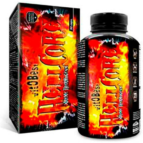 VitOBest HellCore Xtreme Thermogenic 90 Kapseln - Brenner
