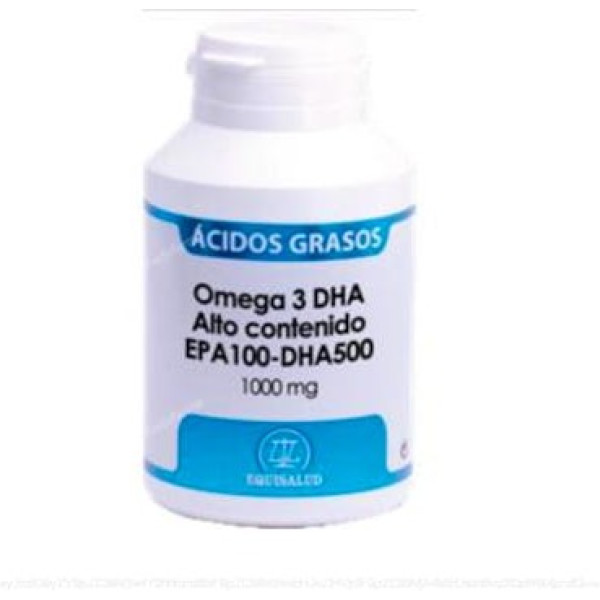 Equisalud Omega 3 Dha de alto teor Epa100-dha500 1000 mg
