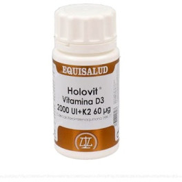 Equisalud Holovit Vitamine D3 2.000 IE + K2 60 Ug 50 Dop