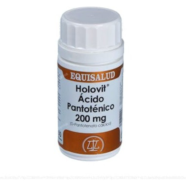 Equisalud Holovit Acido Pantotenico 200 Mg 50 Caps.