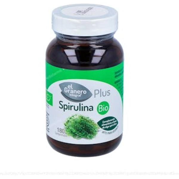 El Granero Integral Spirulina Bio 180 caps