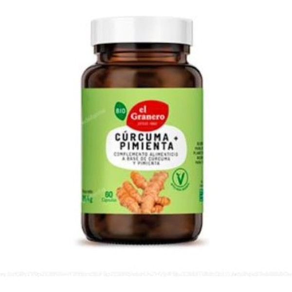 El Granero Integrale Curcuma + Pepe Bio 440 Mg 60 Caps