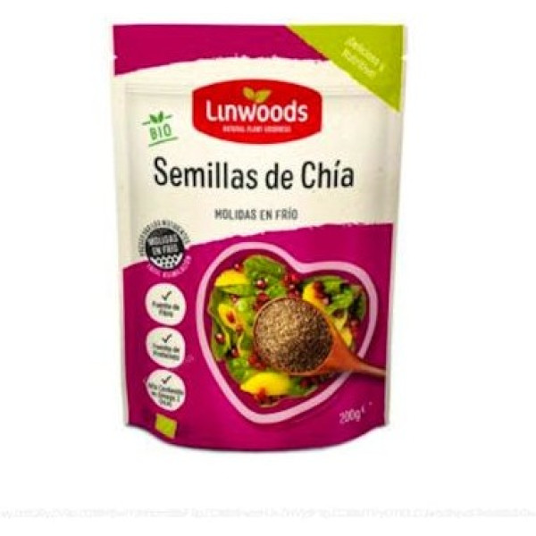 Sementes de Chia Linwoods Moídas 200 gr
