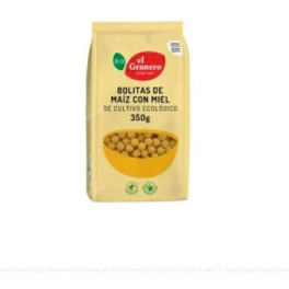 El Granero Integral Bolitas de Maíz con Miel Bio 350 gr