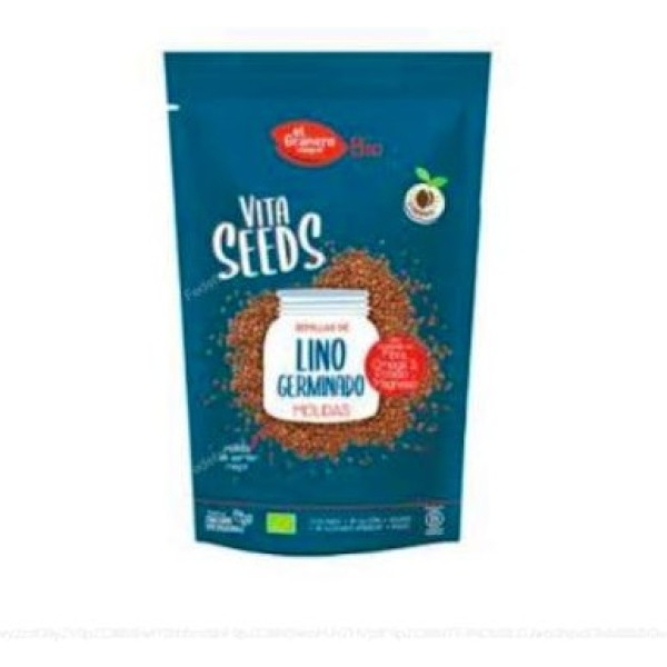 El Granero Integral Vitaseeds Bio Gekiemd Vlas 200 Gr