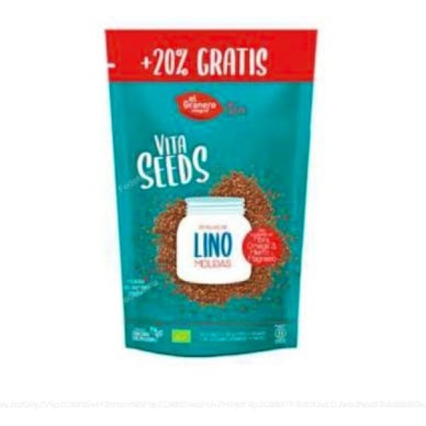 El Granero Integral Vitaseeds Lino Macinato Biologico 300 Gr