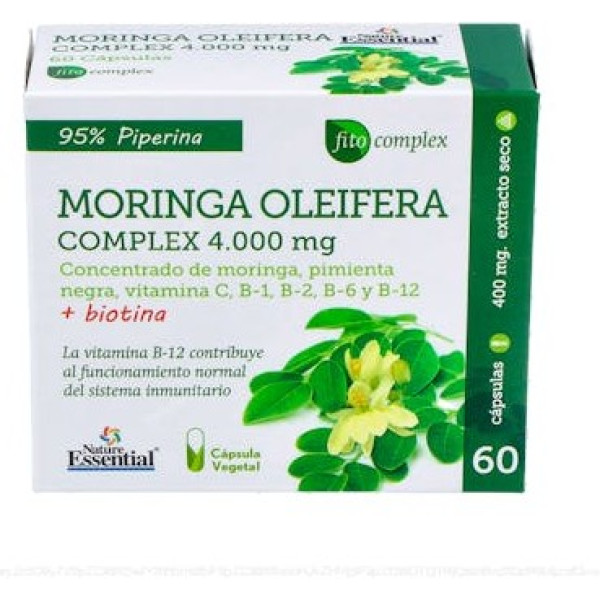 Nature Essential Moringa Complex 4000 Mg Ext Seco 60 Vcaps Blister