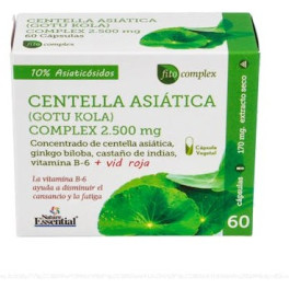 Nature Essential Centella Asiatica Complex 2500 mg Ext Dry 60 Vcap