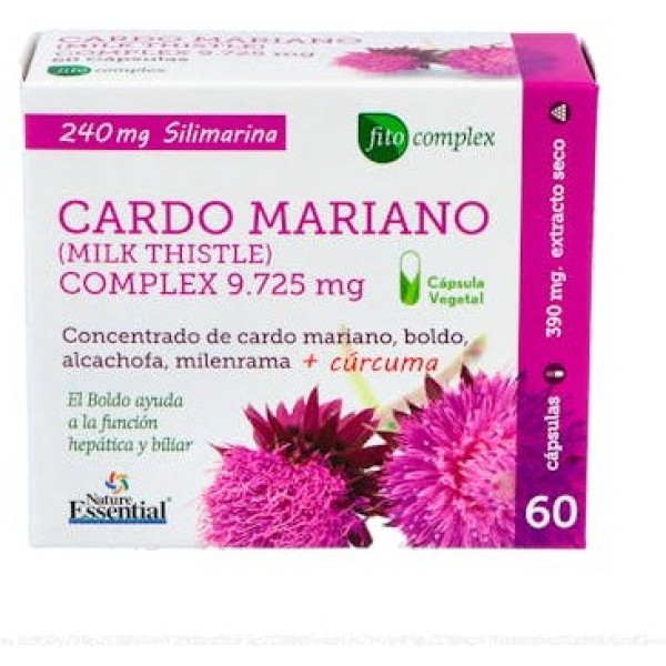 Nature Essential Milk Thistle Complex 9.725 Mg Ext Dry 60 Caps