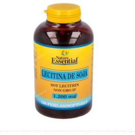 Nature Essential Lecitina De Soja 1200 Mg 150 Perlas