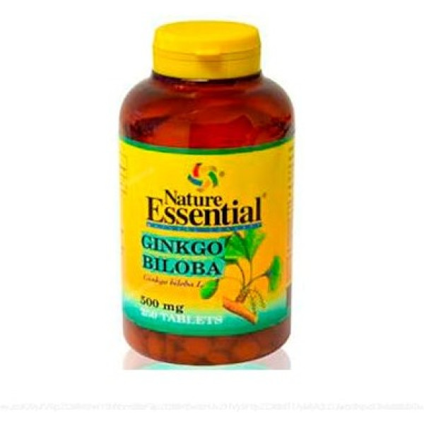 Nature Essential Ginkgo Biloba 500 Mg 250 Tabletas