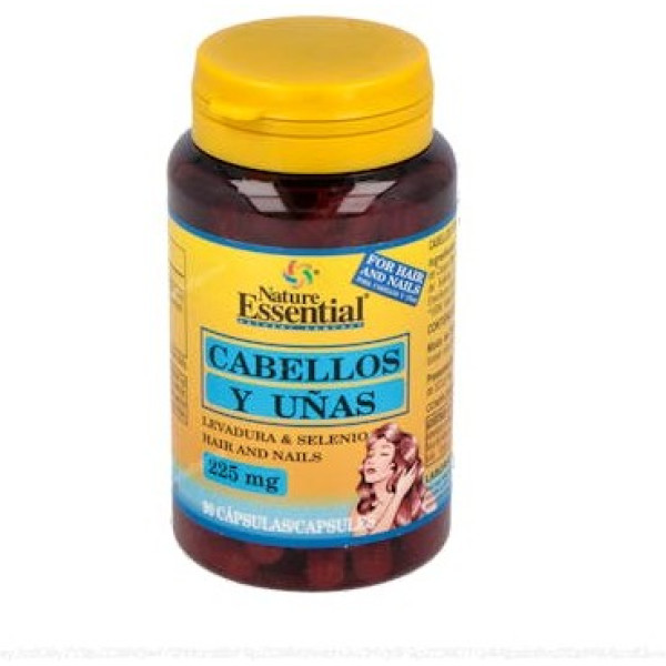 Nature Essential Cheveux et Ongles (Lev + Sélénium) 90 Capsules