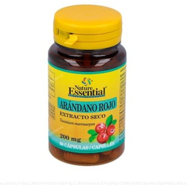 Nature Essential Canneberge Rouge 5000 Mg (Ext. Dry 200 Mg) 60 Caps