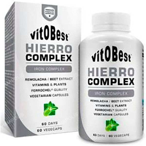 VitOBest Iron Complex 60 Cápsulas