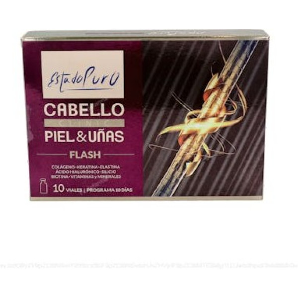 Tongil Pure State Hair Skin & Nails Flash 10 Fläschchen