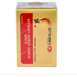 Tongil Ginseng Coréen Il Hwa 100 Capsules Blister