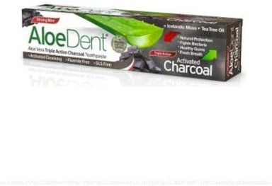 Dentifricio Al Carbone Attivo All'aloe Vera Australiana 100 Ml-image