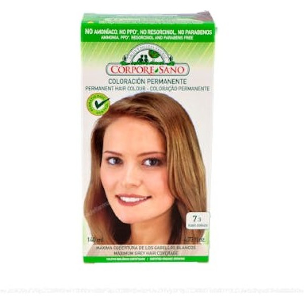 Corpore Sano Tinte 7.3 Rubio Dorado 140 Ml Bio