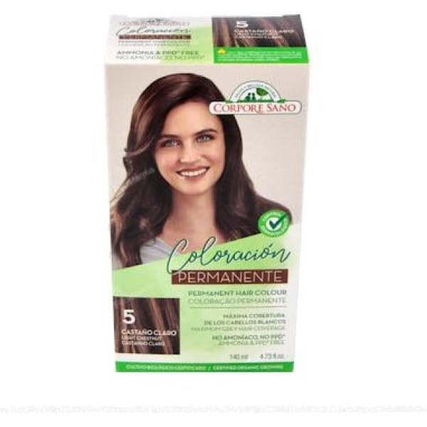 Corpore Sano Tinte 5. Castaño Claro 140 Ml Bio
