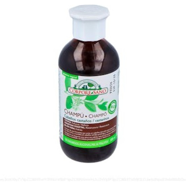 Corpore Sano Shampoo Henna Cab Marrone 300 Ml Bio