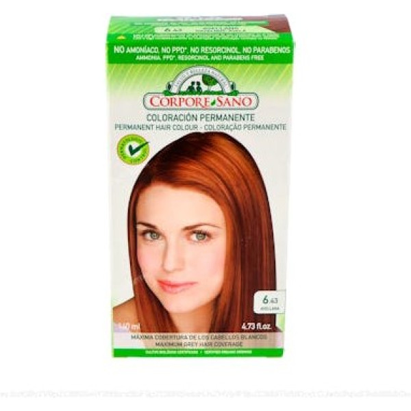 Corpore Sano Farbstoff 6,43 Haselnuss 140 ml Bio