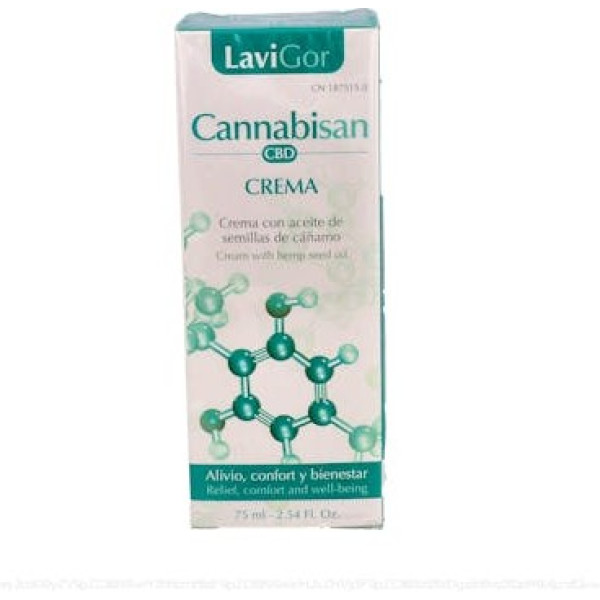 Lavigor Cannabisan Crema Tubo 75 Ml