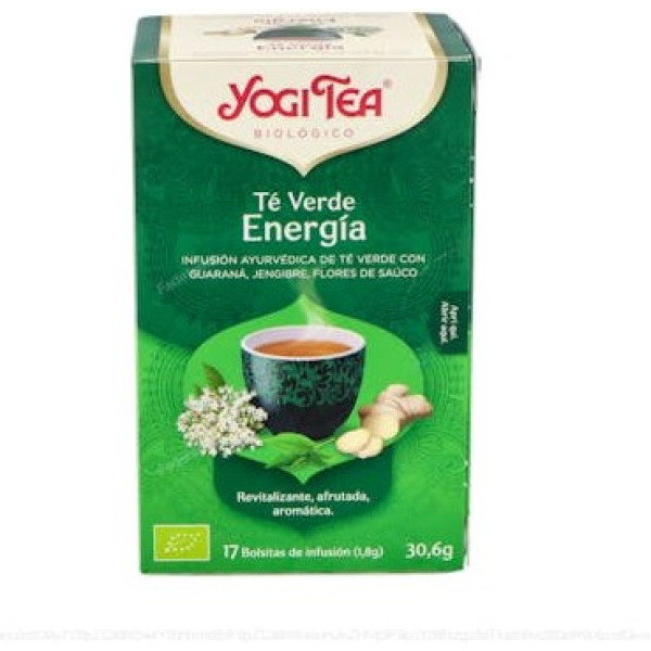 Yogi Tea Energy Grüner Tee 17 Bolsit