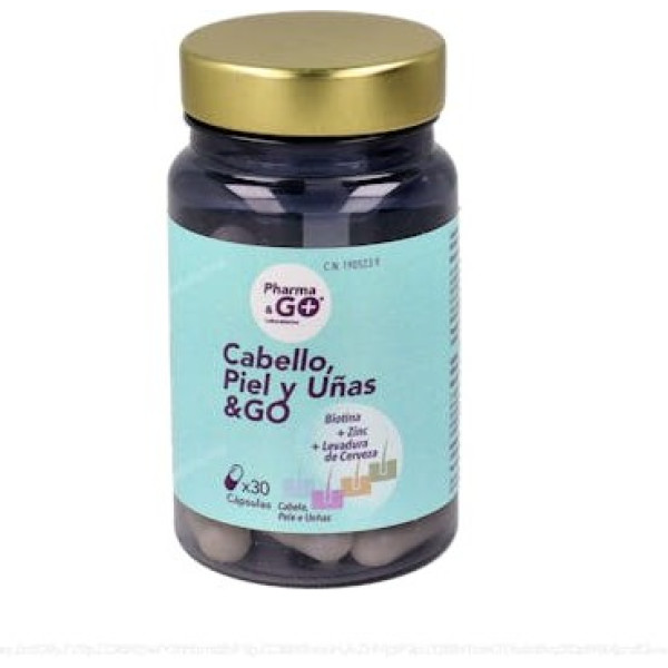 Pharma&go Haar Huid En Nagels & Go 30 Cap