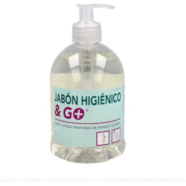 Pharma&go Hygieneseife mit A. vom Teebaum & Go 500 M