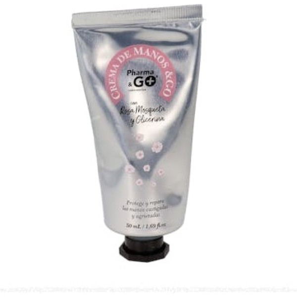 Pharma&go Crème Mains Rose Musquée & Go 50 Gr