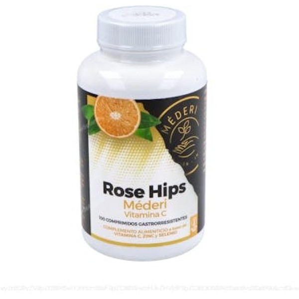 Méderi Nutrición Integrativa Rose Hips Vitamina C. Zinc Y Selenio 100 Comp