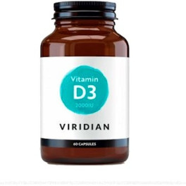 Viridian Vitamin D3 Vegan 2000 Iu 60 Vcaps