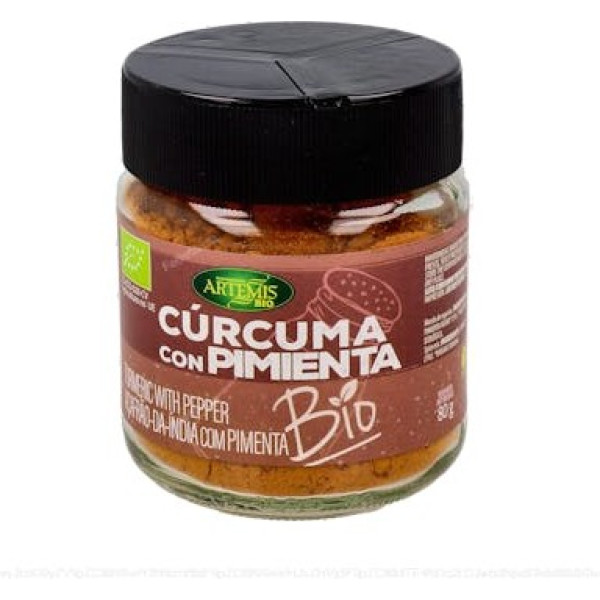 Artemis Bio Tarro Grande Curcuma Con Pimienta Eco 80 Gr