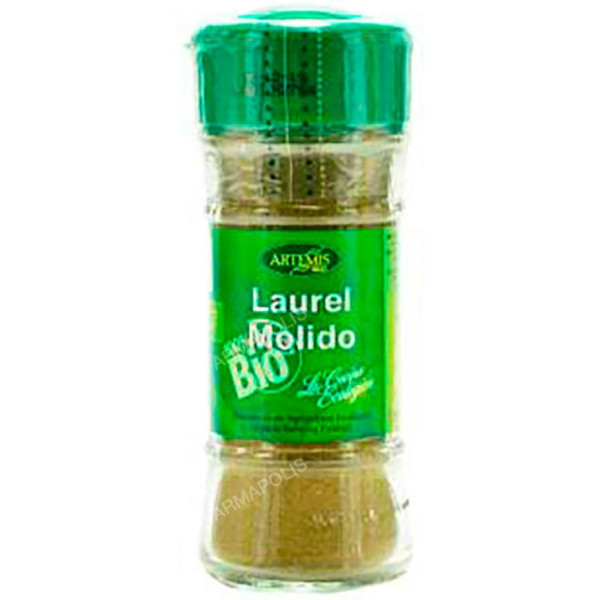 Frasco de louro moído orgânico Artemis Bio 28gr
