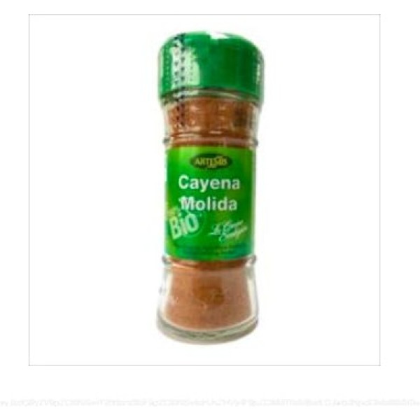 Frasco de Caiena Moído Orgânico Artemis Bio 35 Gr