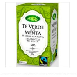 Artemis Bio Tu00e8 Verde Con Menta Eco 20 Filtri