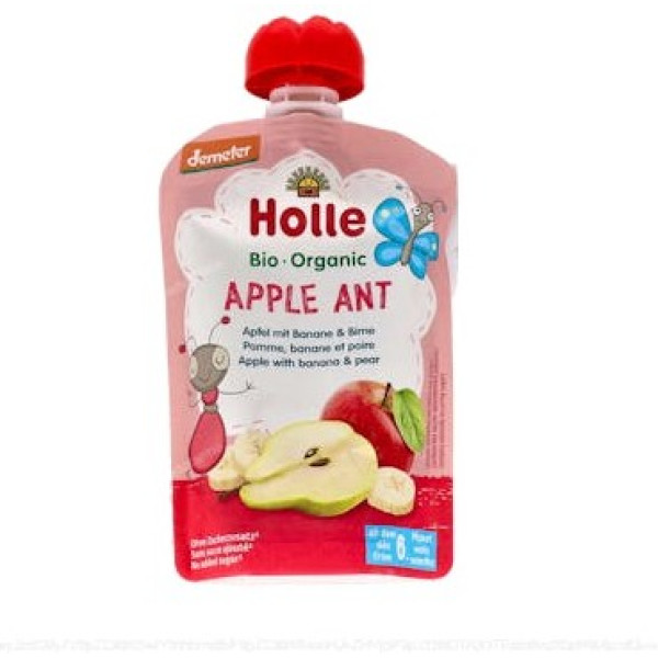 Holle Smoothie Apfel Banane und Birne +4 Monate 100 Gr