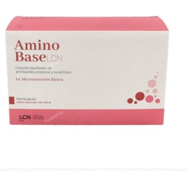 Lcn Amino Base Lcn 30 Sobres Sabor Frutos Rojos