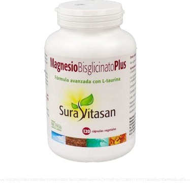 Sura Vitasan Bisglicinato De MagnÃ©Sio Plus 120 CÃ¡Psulas-image