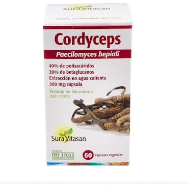 Sura Vitasan Cordyceps 500 Mg 60 Vcaps