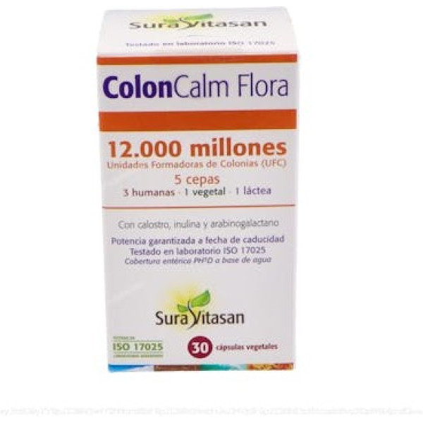 Sura Vitasan Colon-Calm Flora 30 Vcaps