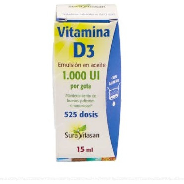 Sura Vitasan Vitamina D3 15 Ml