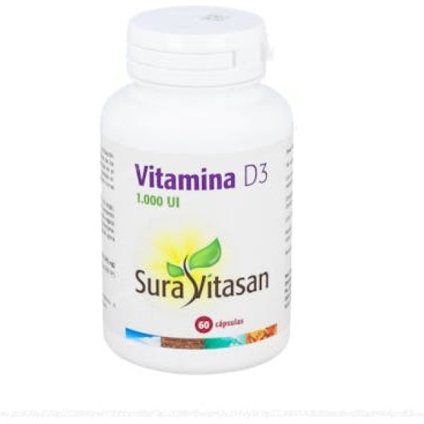 Sura Vitasan Vitamina D3 60 Caps
