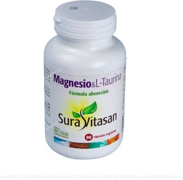 Sura Vitasan MagnÃ©Sio L Taurina 90 CÃ¡Psulas-image