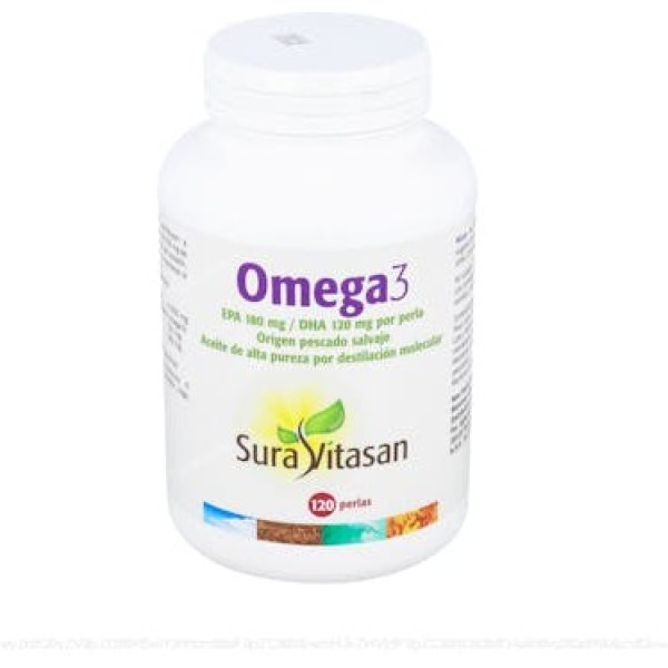 Sura Vitasan Oméga 3 1200 Mg 120 Perles