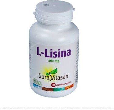 Sura Vitasan L Lisina 500 Mg 100 Caps-image