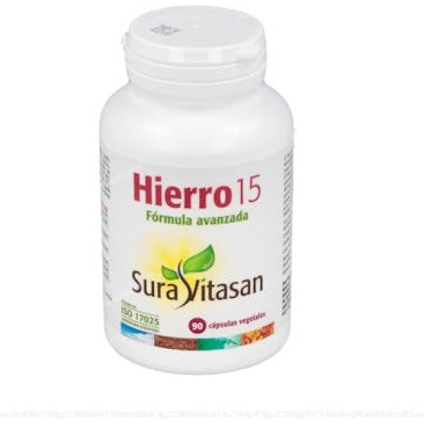 Sura Vitasan Fer 15 90 Capsules